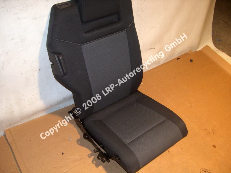 Opel Zafira B Einzelsitz Sitz hinten rechts dunkelgrau BJ2007